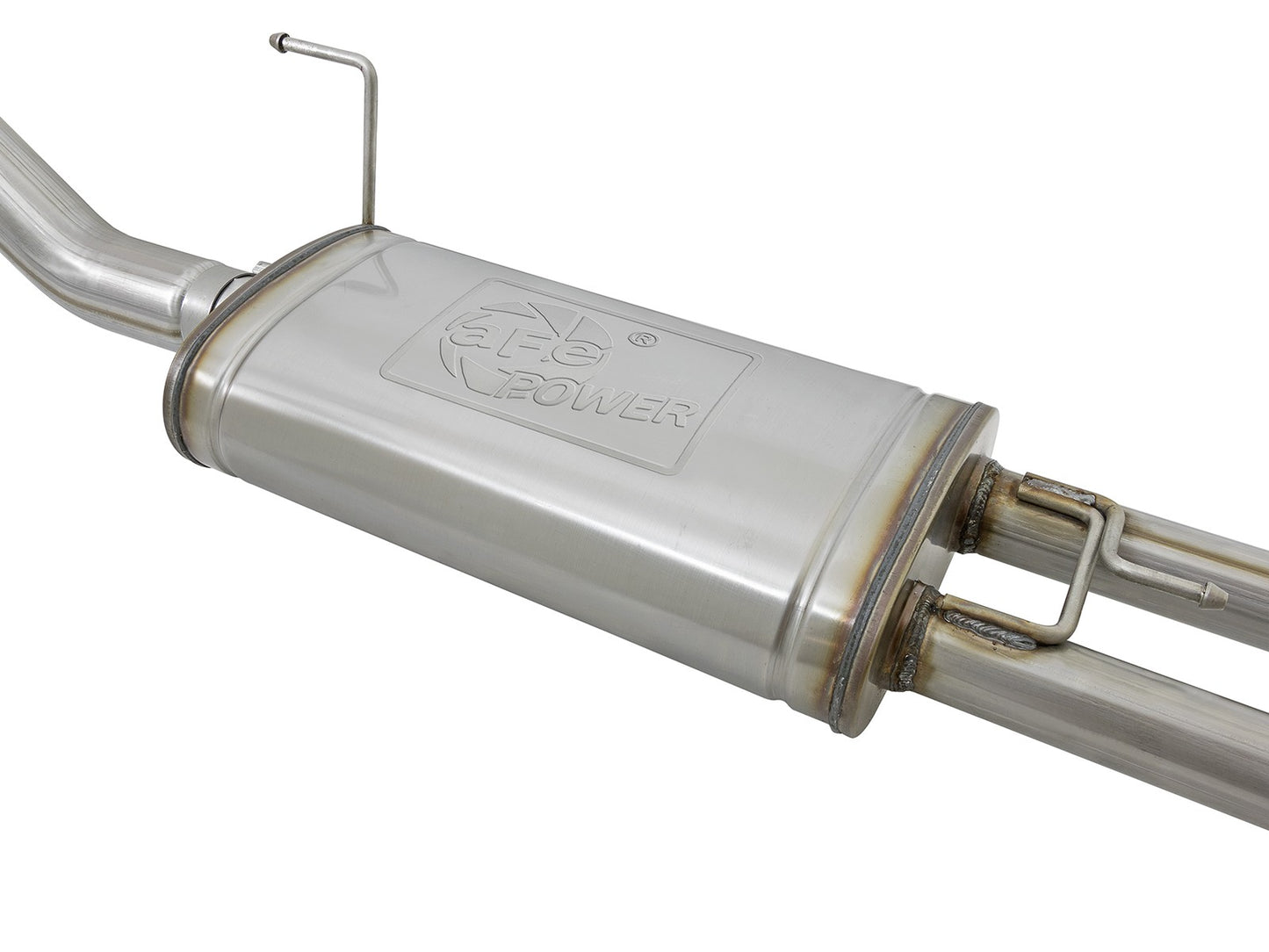Mach Force-Xp 2-1/2 Cat-Back Exhaust System w/ Black Tip Nissan Titan 17-24 V8-5.6L aFe Power