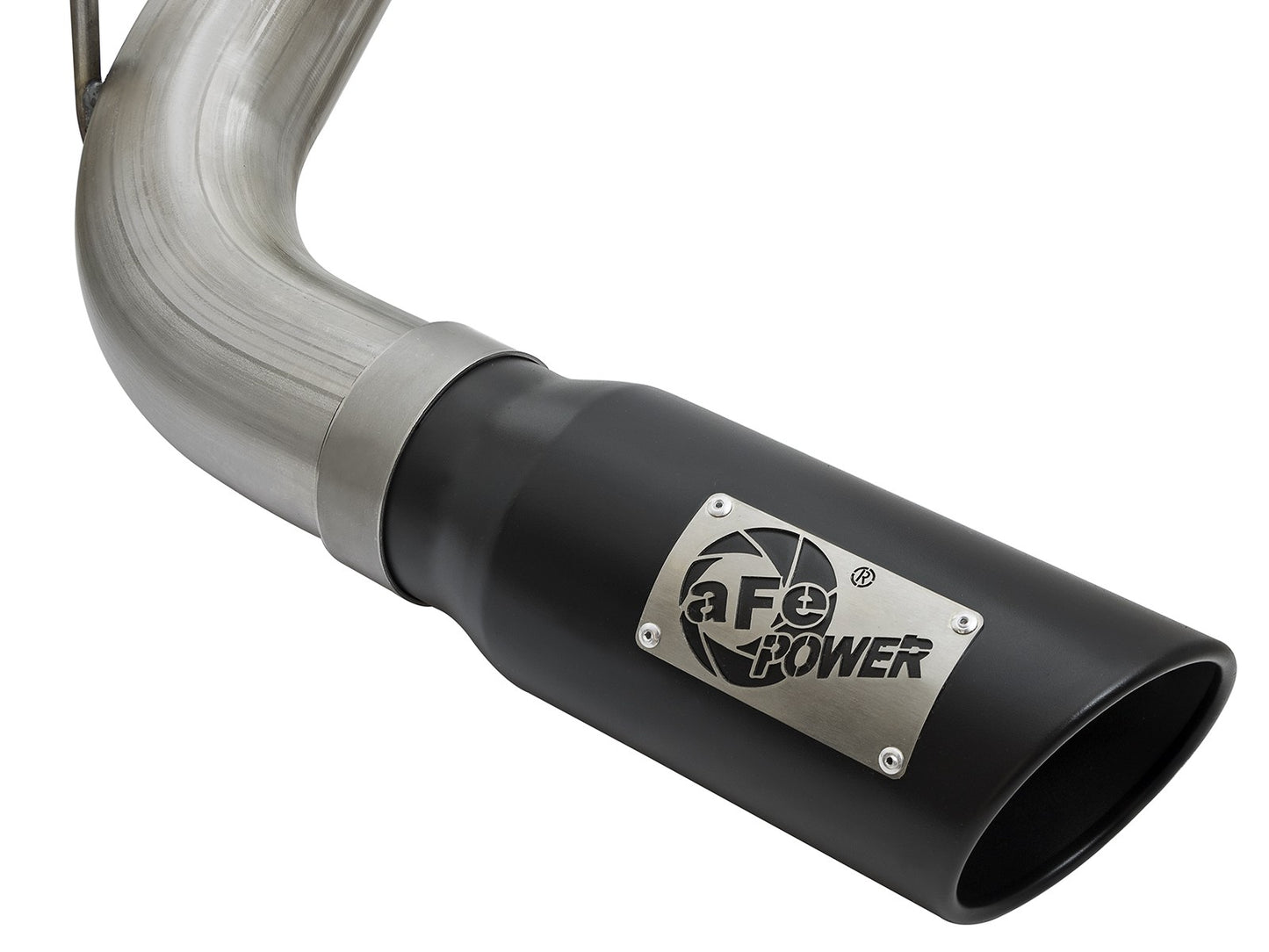 Mach Force-Xp 2-1/2 Cat-Back Exhaust System w/ Black Tip Nissan Titan 17-24 V8-5.6L aFe Power