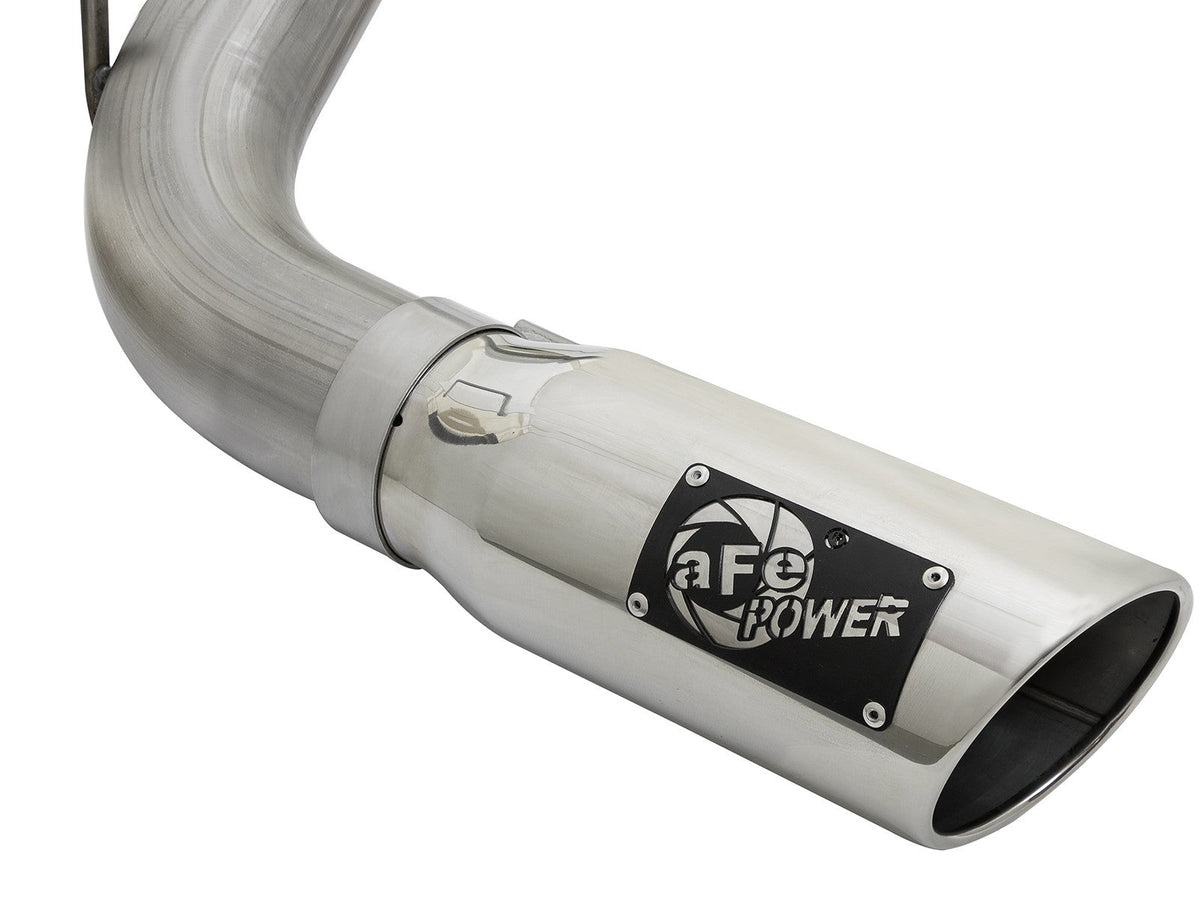 Mach Force-Xp 2-1/2 Cat-Back Exhaust System w/ Polished Tip Nissan Titan 17-24 V8-5.6L aFe Power aFe Power