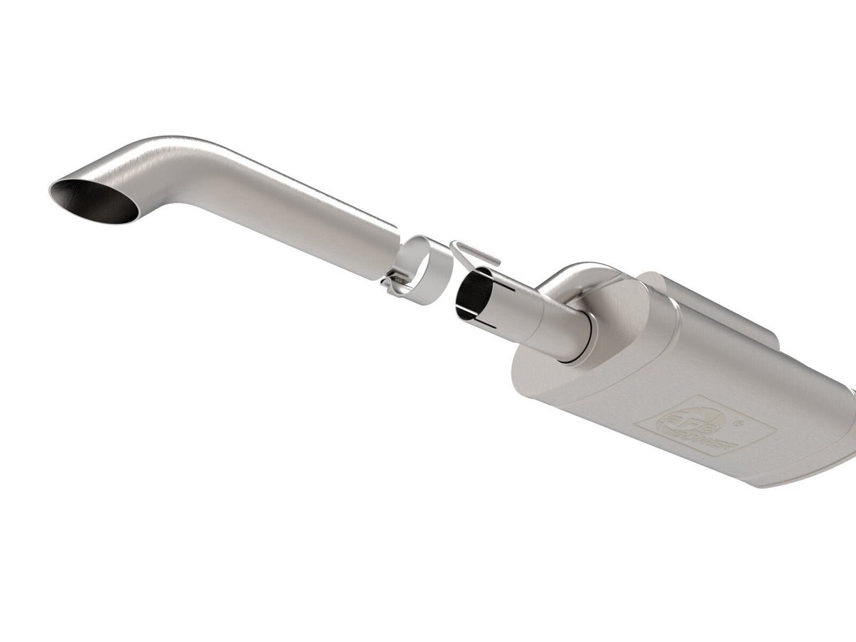 Rock Basher 2-1/2 Inch 409 Stainless Steel Cat-Back Hi-Tuck Exhaust System Nissan Frontier 22-26 V6-3.8L aFe Power aFe Power