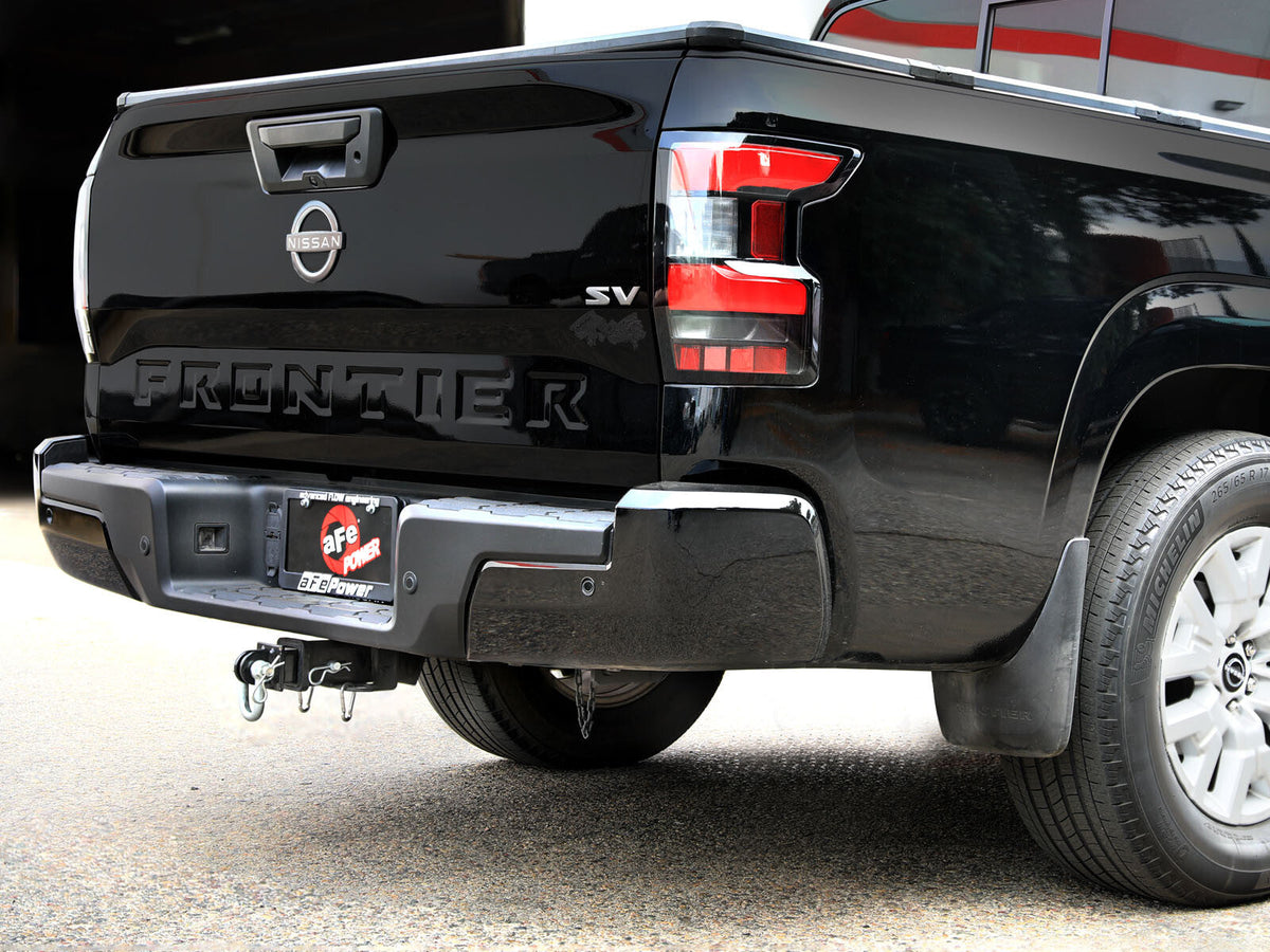 Rock Basher 2-1/2 Inch 409 Stainless Steel Cat-Back Hi-Tuck Exhaust System Nissan Frontier 22-26 V6-3.8L aFe Power aFe Power