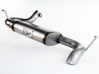 Mach Force-Xp 2-1/2 Inch 409 Stainless Steel Axle-Back Hi-Tuck Exhaust System Jeep Wrangler (JK) 07-18 V6-3.6L/3.8L aFe Power aFe Power