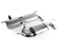 Mach Force-Xp 2-1/2 Inch 409 Stainless Steel Axle-Back Hi-Tuck Exhaust System Jeep Wrangler (JK) 07-18 V6-3.6L/3.8L aFe Power aFe Power
