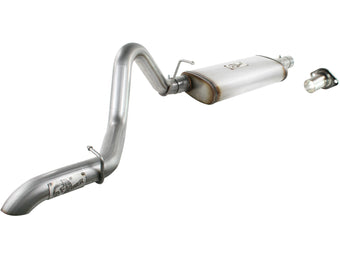 compare product Mach Force-Xp 2-1/2 Inch 409 Stainless Steel Cat-Back Hi-Tuck Exhaust System Jeep Wrangler (TJ) 97-06 L6-4.0L aFe Power