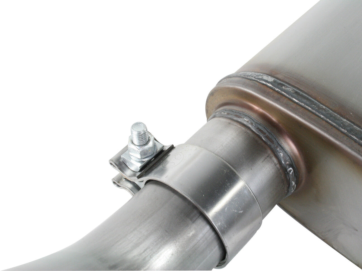 Mach Force-Xp 2-1/2 Inch 409 Stainless Steel Cat-Back Hi-Tuck Exhaust System Jeep Cherokee (XJ) 87-01 L6-4.0L aFe Power aFe Power