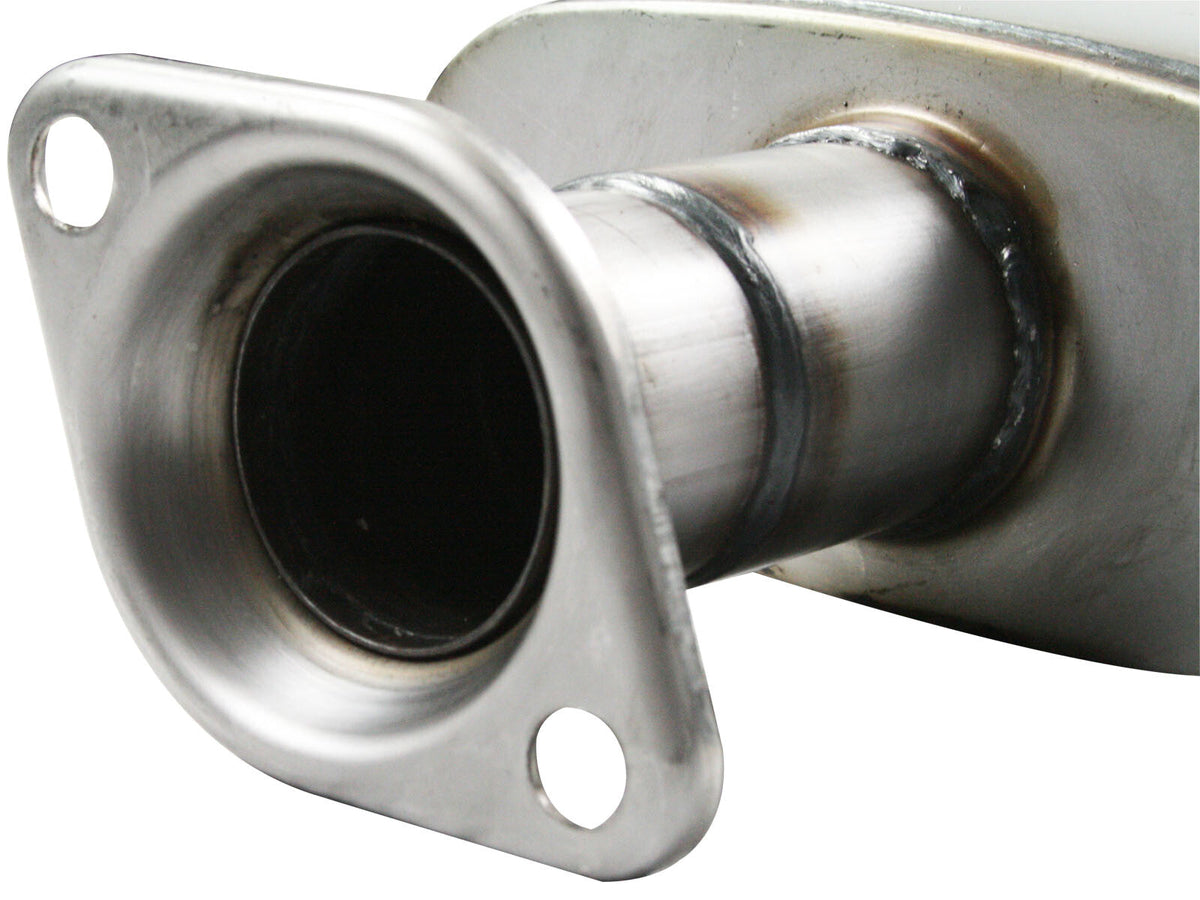 Mach Force-Xp 2-1/2 Inch 409 Stainless Steel Cat-Back Hi-Tuck Exhaust System Jeep Wrangler (TJ) 04-06 L6-4.0L aFe Power aFe Power