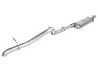 Mach Force-Xp 2-1/2 Inch 409 Stainless Steel Cat-Back Hi-Tuck Exhaust System Jeep Wrangler (JK) 12-18 V6-3.6L aFe Power