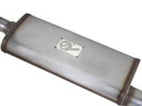 Mach Force-Xp 2-1/2 Inch 409 Stainless Steel Cat-Back Hi-Tuck Exhaust System Jeep Wrangler (JK) 12-18 V6-3.6L aFe Power