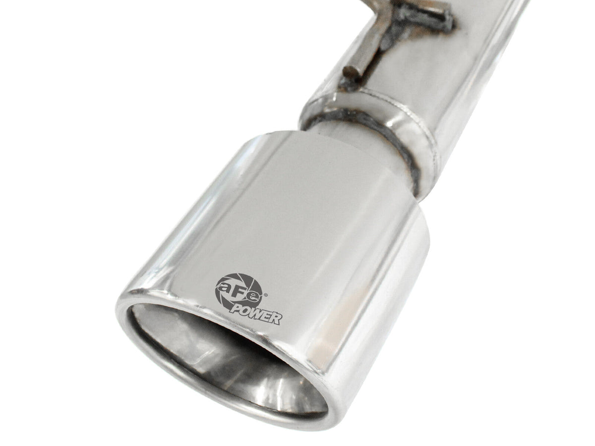 Large Bore-HD 2-1/2 Inch 409 Stainless Steel Dpf-Back Exhaust System W/Resonators Jeep Grand Cherokee (WK2) 14-19 V6-3.0L (td) EcoDiesel aFe Power aFe Power