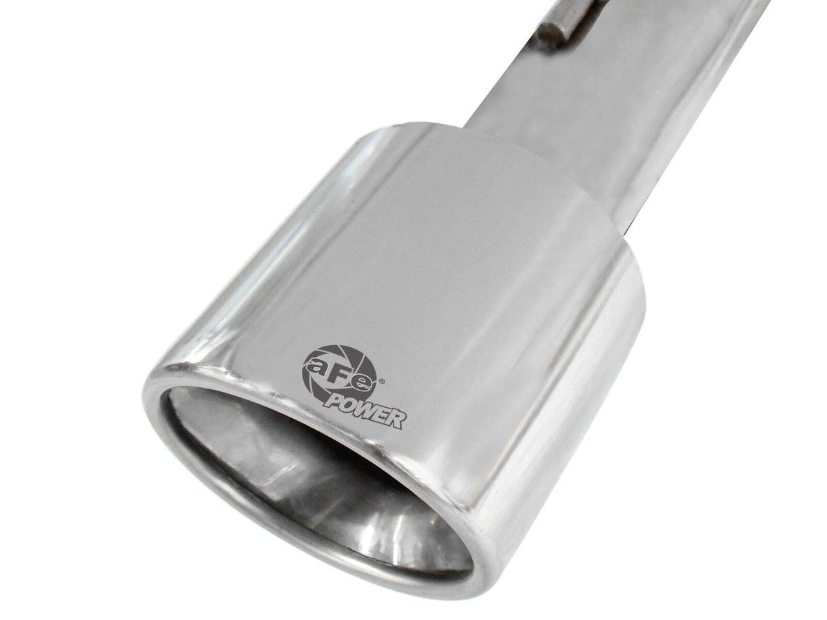 Large Bore-HD 2-1/2 Inch 409 Stainless Steel Dpf-Back Exhaust System W/O Resonators Jeep Grand Cherokee (WK2) 14-19 V6-3.0L (td) EcoDiesel aFe Power aFe Power