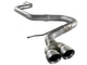 Large Bore-HD 2-1/2 Inch 409 Stainless Steel Cat-Back Exhaust System Volkswagen Golf Tdi 11-14 L4-2.0L aFe Power aFe Power