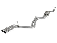 Mach Force-Xp 2-3/4 Inch to 2-1/4 Inch Stainless Steel Cat-Back Exhaust System Audi A4 (B8) 09-16 L4-2.0L (t) aFe Power aFe Power