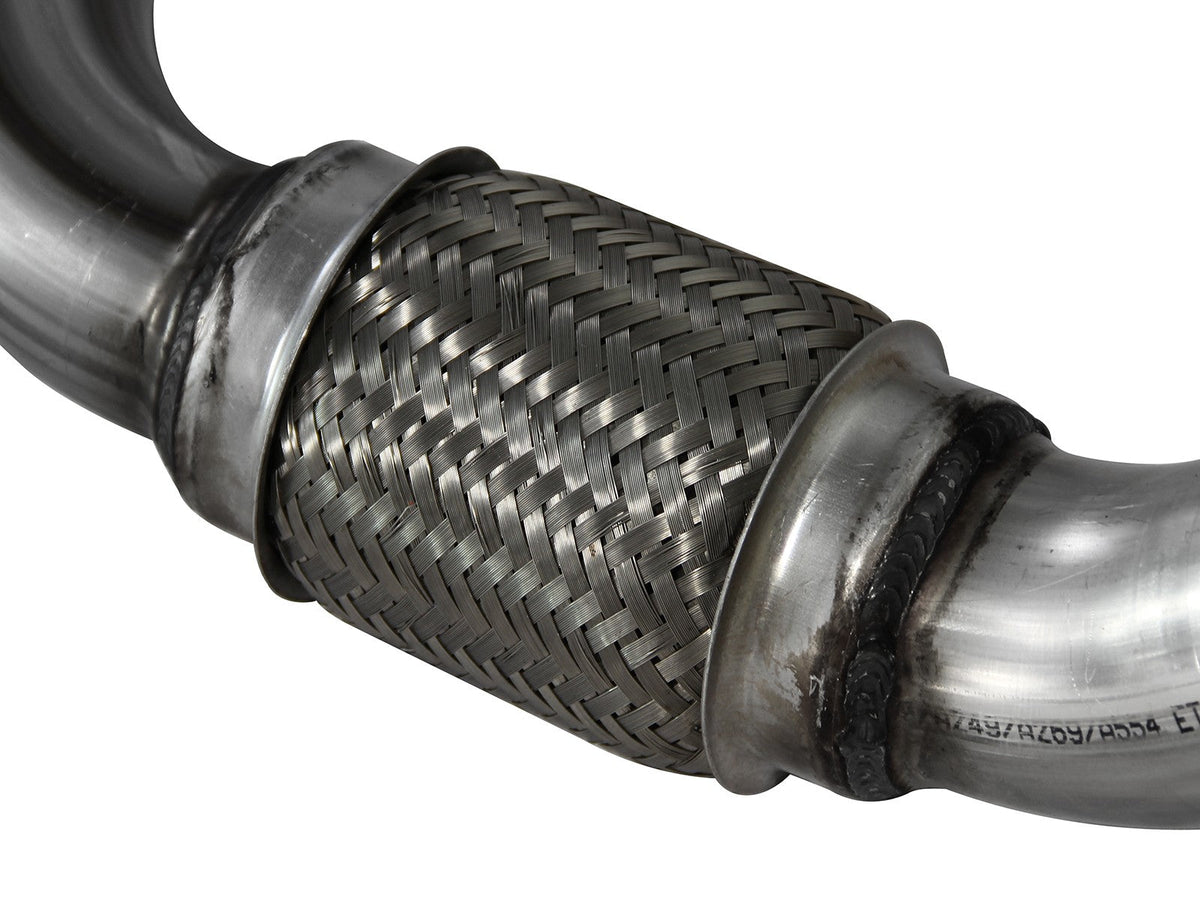 Mach Force-Xp 2-3/4 Inch to 2-1/4 Inch Stainless Steel Cat-Back Exhaust System Audi A4 (B8) 09-16 L4-2.0L (t) aFe Power aFe Power