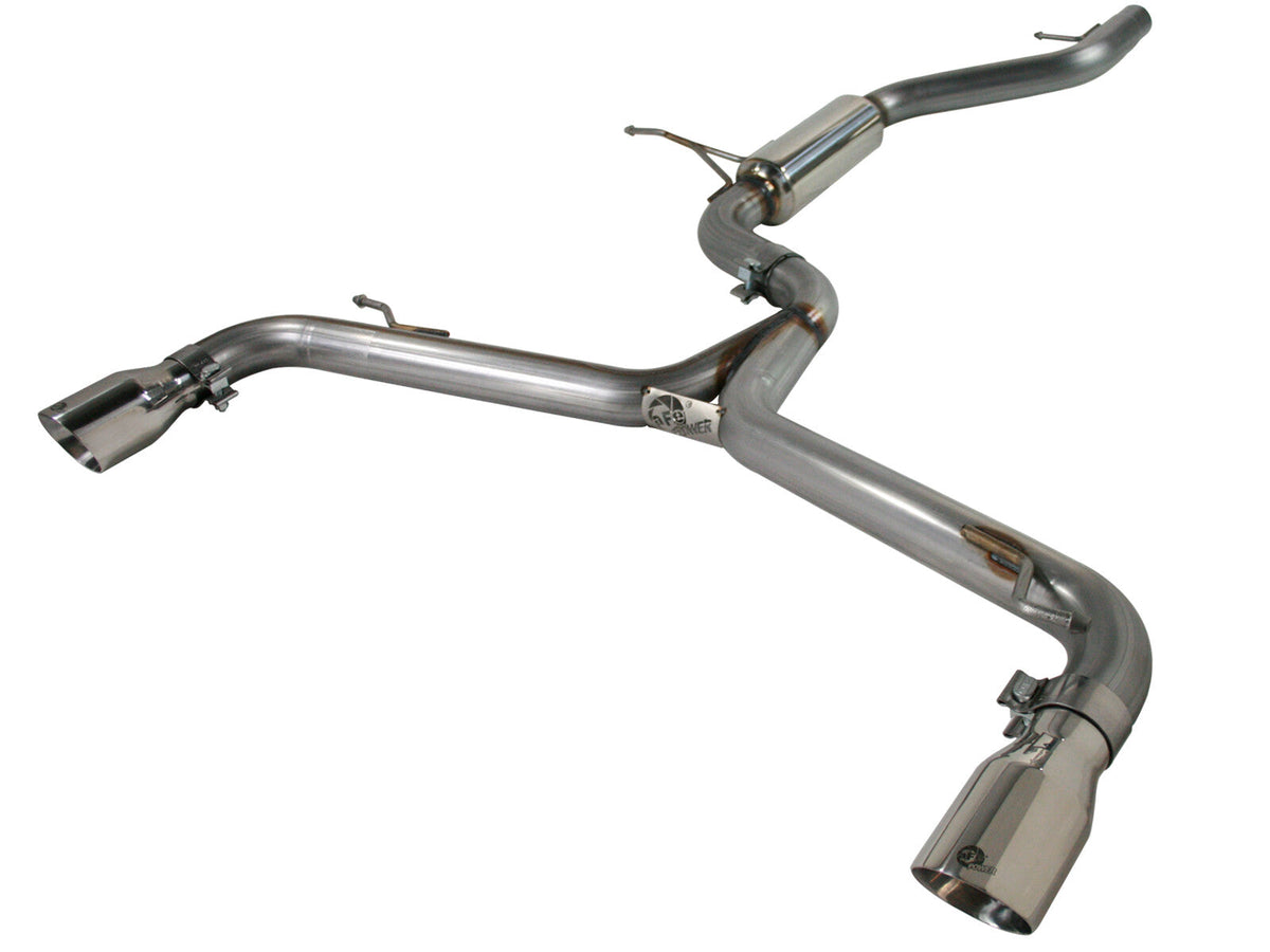 Mach Force-Xp 2-1/2 Inch 409 Stainless Steel Cat-Back Exhaust System Volkswagen Gti (Mkvi) 10-14 L4-2.0L (t) aFe Power aFe Power