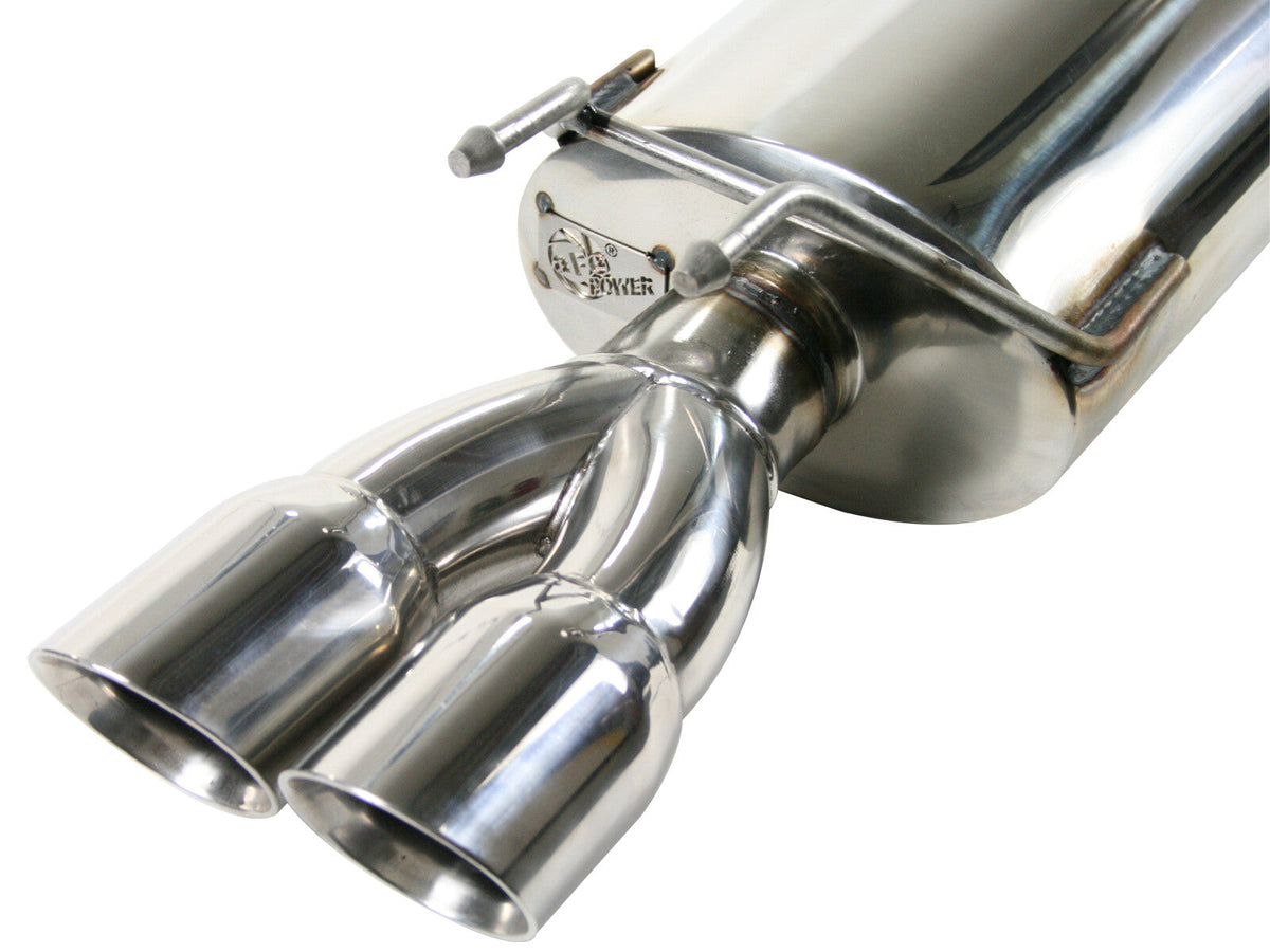 Takeda 2-1/2 Inch 409 Stainless Steel Cat-Back Exhaust System Honda Civic Si Sedan 12-15 L4-2.4L aFe Power aFe Power