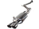 Takeda 2-1/2 Inch 409 Stainless Steel Cat-Back Exhaust System Honda Civic Si Coupe 12-15 L4-2.4L aFe Power aFe Power