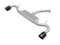 Takeda 2-1/2 Inch 409 Stainless Steel Axle-Back Exhaust w/ Black Tips Hyundai Elantra GT 18-20 L4-1.6L (t) aFe Power aFe Power