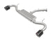 Takeda 2-1/2 Inch 409 Stainless Steel Axle-Back Exhaust w/ Carbon Fiber Tips Hyundai Elantra GT 18-20 L4-1.6L (t) aFe Power aFe Power