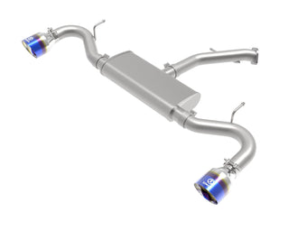 compare product Takeda 2-1/2 Inch 409 Stainless Steel Axle-Back Exhaust w/ Blue Flame Tips Hyundai Elantra GT 18-20 L4-1.6L (t) aFe Power
