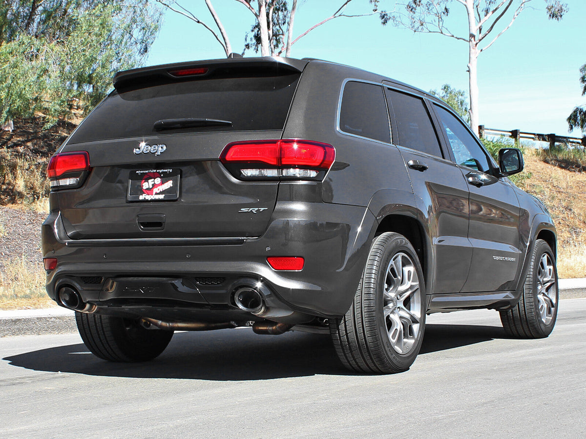 Mach Force-Xp 3 Inch 409 Stainless Steel Cat-Back Exhaust System Jeep Grand Cherokee (WK2) 12-21 V8-6.4L/V8-6.2L (sc) Hemi aFe Power aFe Power
