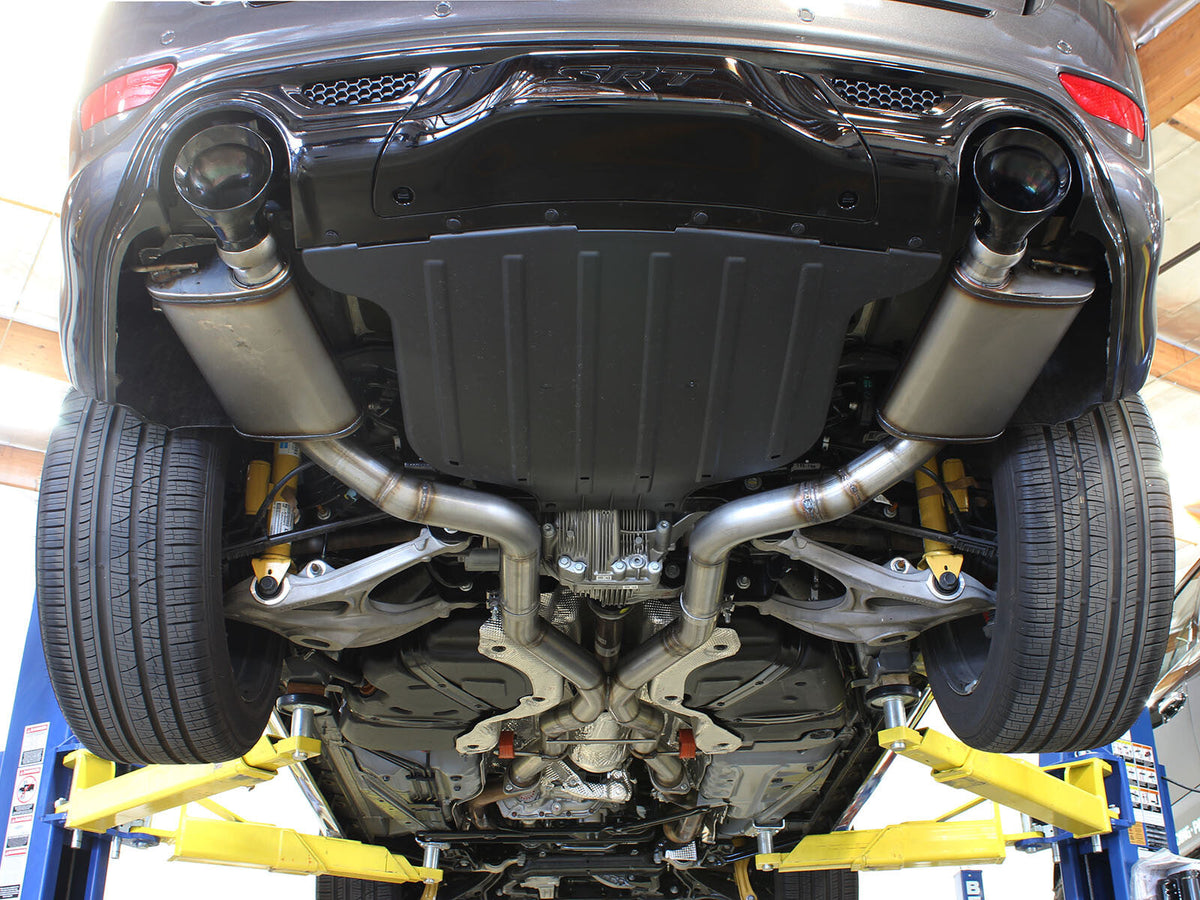 Mach Force-Xp 3 Inch 409 Stainless Steel Cat-Back Exhaust System Jeep Grand Cherokee (WK2) 12-21 V8-6.4L/V8-6.2L (sc) Hemi aFe Power aFe Power