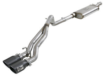 compare product Rebel Series 2-1/2 Inch 409 Stainless Steel Cat-Back Exhaust System w/Black Tip Jeep Wrangler (JK) 07-18 V6-3.6L/3.8L 4 Door aFe Power