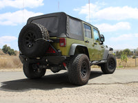 Rebel Series 2-1/2 Inch 409 Stainless Steel Cat-Back Exhaust System w/Black Tip Jeep Wrangler (JK) 07-18 V6-3.6L/3.8L 4 Door aFe Power aFe Power