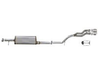 Rebel Series 2-1/2 Inch 409 Stainless Steel Cat-Back Exhaust System w/Polished Tip Jeep Wrangler (JK) 4 Door 07-18 V6-3.6L/3.8L aFe Power aFe Power