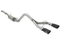 Rebel Series 2-1/2 Inch 409 Stainless Steel Cat-Back Exhaust System w/Black Tip Jeep Wrangler (JK) 07-18 V6-3.6L/3.8L 2/4 Door aFe Power aFe Power