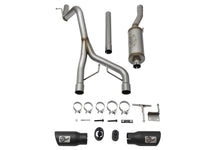 Rebel Series 2-1/2 Inch 409 Stainless Steel Cat-Back Exhaust System w/Black Tip Jeep Wrangler (JK) 07-18 V6-3.6L/3.8L 2/4 Door aFe Power aFe Power