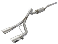 Rebel Series 2-1/2 Inch 409 Stainless Steel Cat-Back Exhaust System w/Polished Tip Jeep Wrangler (JK) 2/4 Door 07-18 V6-3.6L/3.8L aFe Power aFe Power