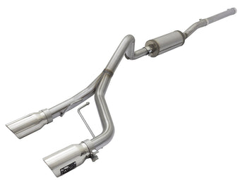 compare product Rebel Series 2-1/2 Inch 409 Stainless Steel Cat-Back Exhaust System w/Polished Tip Jeep Wrangler (JK) 2/4 Door 07-18 V6-3.6L/3.8L aFe Power