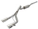 Rebel Series 2-1/2 Inch 409 Stainless Steel Cat-Back Exhaust System w/Polished Tip Jeep Wrangler (JK) 2/4 Door 07-18 V6-3.6L/3.8L aFe Power aFe Power