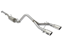 Rebel Series 2-1/2 Inch 409 Stainless Steel Cat-Back Exhaust System w/Polished Tip Jeep Wrangler (JK) 2/4 Door 07-18 V6-3.6L/3.8L aFe Power aFe Power