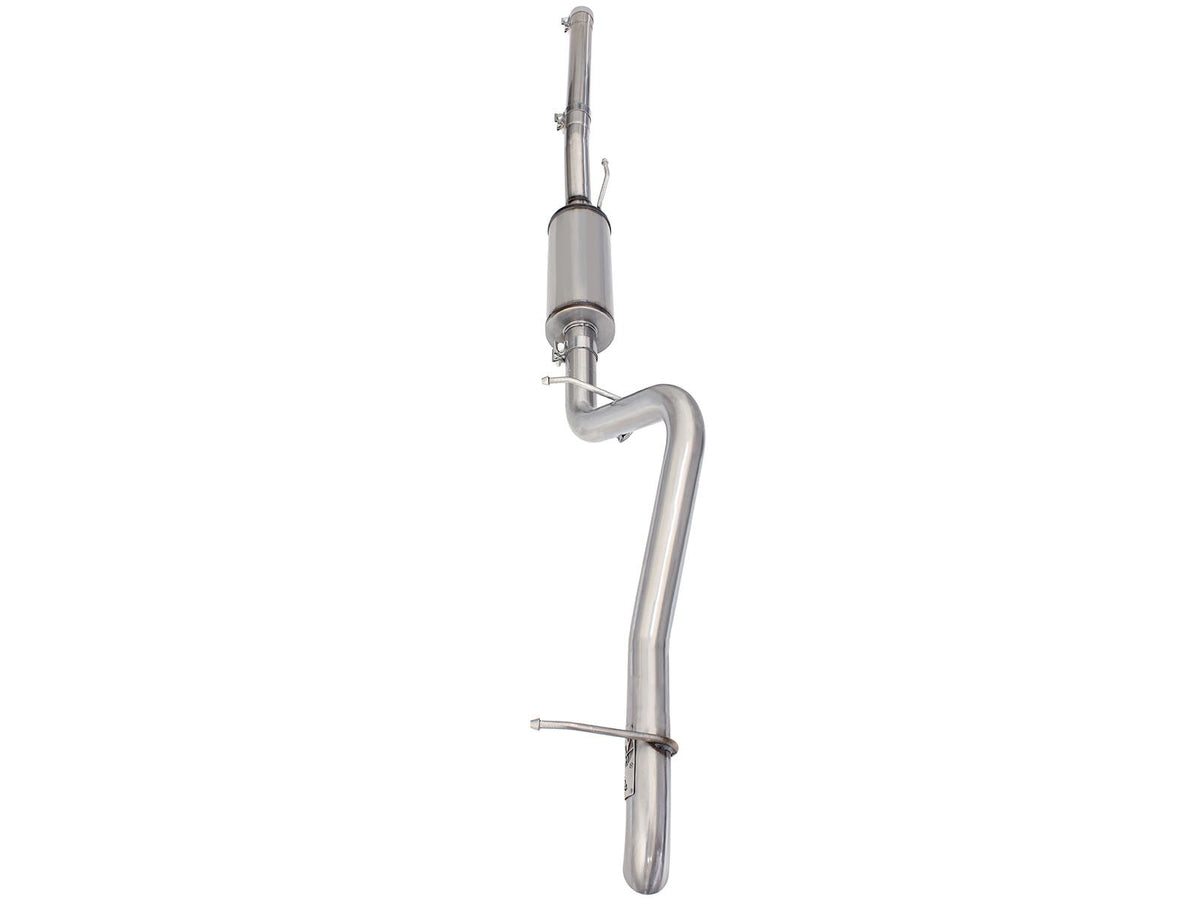 Mach Force-Xp 2-1/2 Inch 409 Stainless Steel Cat-Back Hi-Tuck Exhaust System Jeep Wrangler (JK) 07-18 V6-3.6L/3.8L aFe Power aFe Power