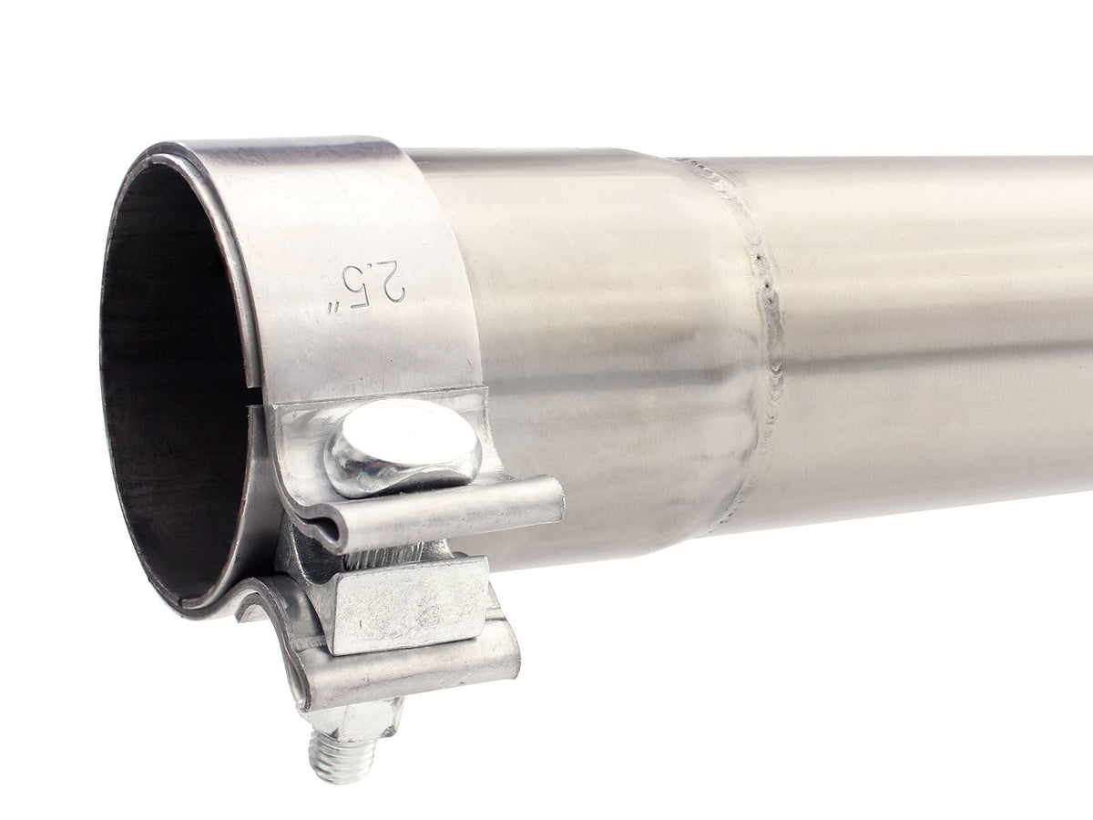 Mach Force-Xp 2-1/2 Inch 409 Stainless Steel Cat-Back Hi-Tuck Exhaust System Jeep Wrangler (JK) 07-18 V6-3.6L/3.8L aFe Power aFe Power