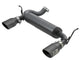 Rebel Series 2-1/2 Inch 409 Stainless Steel Axle-Back Exhaust System w/ Black Tips Jeep Wrangler (JK) 07-18 V6-3.6L/3.8L aFe Power