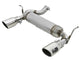 Rebel Series 2-1/2 Inch 409 Stainless Steel Axle-Back Exhaust w/ Polished Tips Jeep Wrangler (JK) 07-18 V6-3.6L/3.8L aFe Power aFe Power