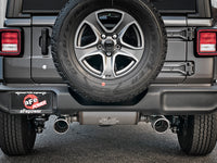 Rebel Series 2-1/2 Inch 409 Stainless Steel Cat-Back Exhaust w/ Polished Tips Jeep Wrangler (Jl) 18-26 V6-3.6L aFe Power aFe Power