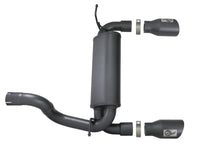 Rebel Series 2-1/2 Inch 409 Stainless Steel Axle-Back Exhaust System w/ Black Tips Jeep Wrangler (Jl) 18-26 L4-2.0L (t)/V6-3.6L aFe Power aFe Power