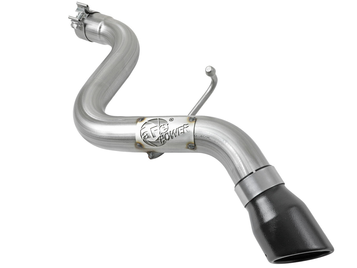 Mach Force-Xp 409 SS Axle-Back Hi-Tuck Exhaust System w/Black Tip Jeep Wrangler (Jl) 18-26 L4-2.0L (t)/V6-3.6L aFe Power aFe Power