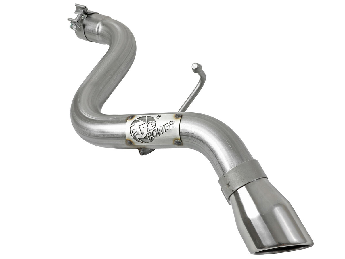 Mach Force-Xp 409 SS Axle-Back Hi-Tuck Exhaust System w/Polished Tip Jeep Wrangler (Jl) 18-26 L4-2.0L (t)/V6-3.6L aFe Power aFe Power
