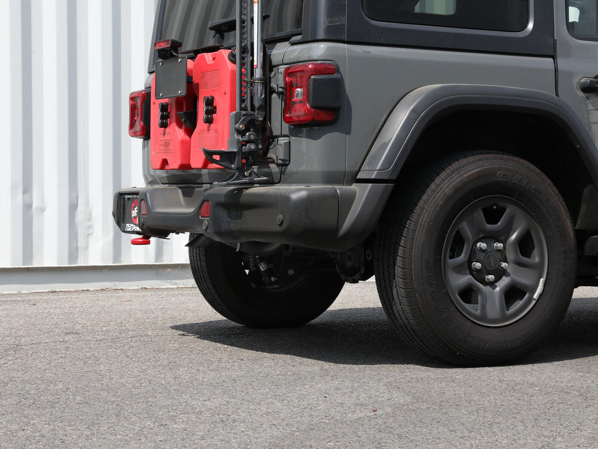 Mach Force-Xp 409 SS Axle-Back Hi-Tuck Exhaust System w/No Tip Jeep Wrangler (Jl) 18-26 L4-2.0L (t)/V6-3.6L aFe Power aFe Power