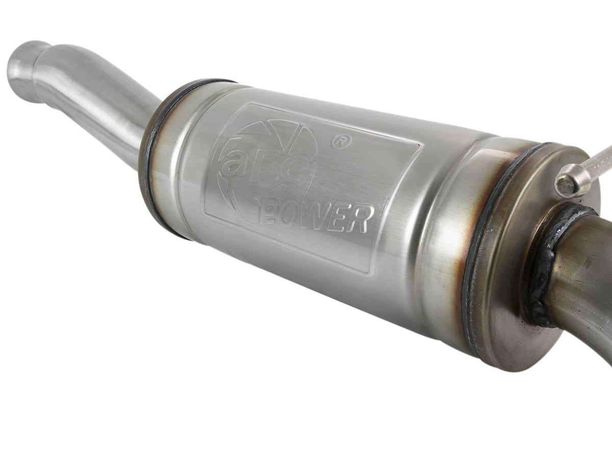 Rock Basher 2-1/2 Inch to 3 Inch 409 Stainless Steel Cat-Back Exhaust System Jeep Wrangler (Jl) 18-26 V6-3.6L aFe Power aFe Power