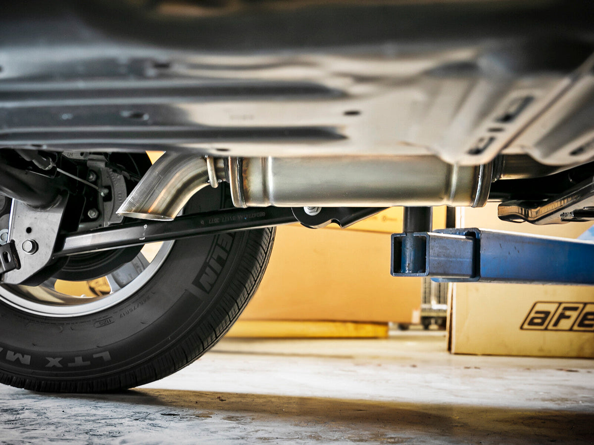 Rock Basher 2-1/2 Inch to 3 Inch 409 Stainless Steel Cat-Back Exhaust System Jeep Wrangler (Jl) 18-26 V6-3.6L aFe Power aFe Power