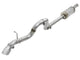 Mach Force-Xp 2-1/2 Inch 409 Stainless Steel Axle-Back Hi-Tuck Exhaust Polished Jeep Wrangler (Jl) 18-26 V6-3.6L aFe Power aFe Power