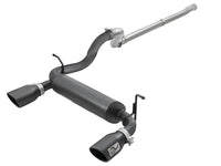 Mach Force-Xp 2-1/2 Inch 409 Stainless Steel Cat-Back Hi-Tuck Exhaust w/ Black Tip Jeep Wrangler (Jl) 18-26 V6-3.6L aFe Power aFe Power