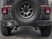 Mach Force-Xp 2-1/2 Inch 409 Stainless Steel Cat-Back Hi-Tuck Exhaust w/ Black Tip Jeep Wrangler (Jl) 18-26 V6-3.6L aFe Power aFe Power