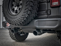 Mach Force-Xp 2-1/2 Inch 409 Stainless Steel Cat-Back Hi-Tuck Exhaust w/ Black Tip Jeep Wrangler (Jl) 18-26 V6-3.6L aFe Power aFe Power