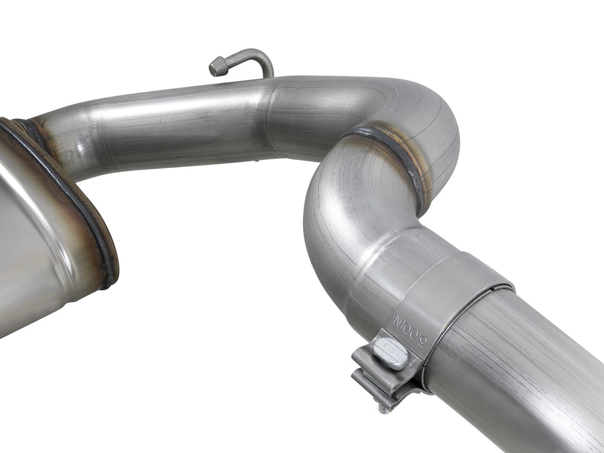 Mach Force-Xp 3 Inch 409 Stainless Steel Cat-Back Hi-Tuck Exhaust System Jeep Wrangler (Jl) 18-26 L4-2.0L (t) aFe Power aFe Power